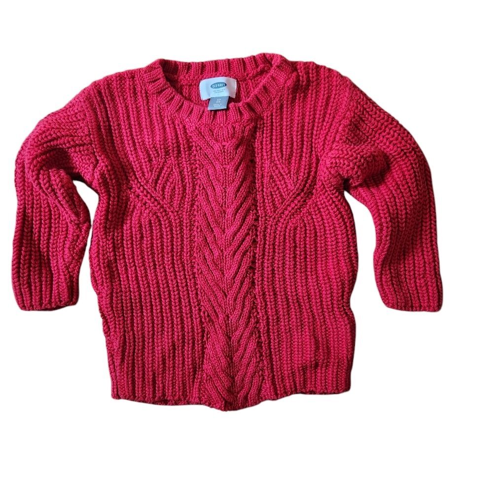Old Navy Girls Red Sweater Size 3T